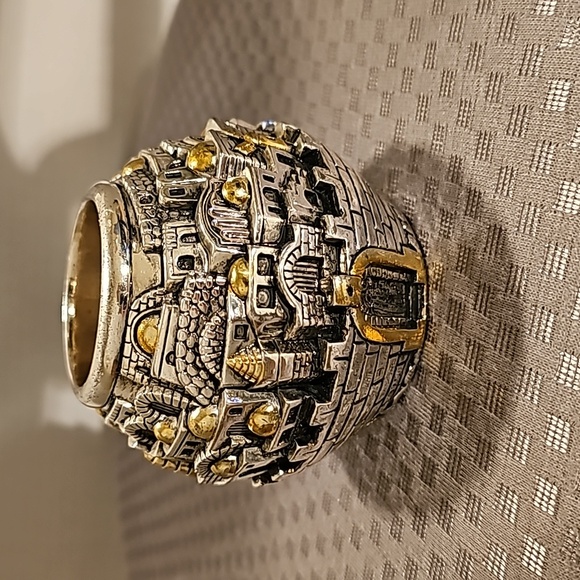 Jerusalem Shabbat Holy Land 925 Candle Holder - Picture 3 of 9